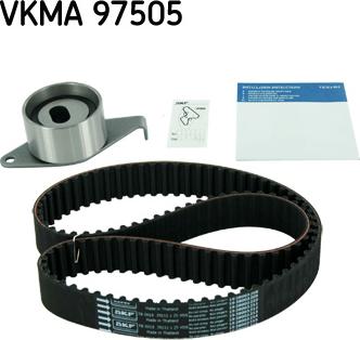 SKF VKMA 97505 - Комплект ангренажен ремък vvparts.bg