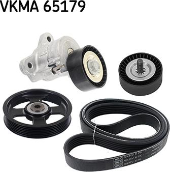 SKF VKMA 65179 - Комплект пистов ремък vvparts.bg