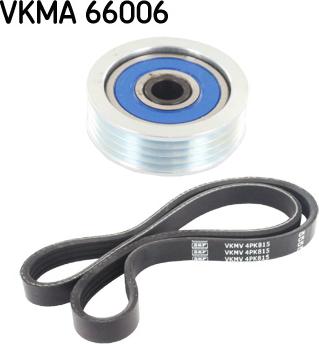 SKF VKMA 66006 - Комплект пистов ремък vvparts.bg