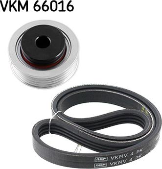 SKF VKMA 66016 - Комплект пистов ремък vvparts.bg