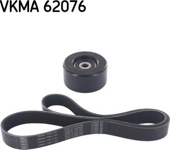 SKF VKMA 62076 - Комплект пистов ремък vvparts.bg
