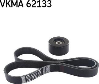 SKF VKMA 62133 - Комплект пистов ремък vvparts.bg