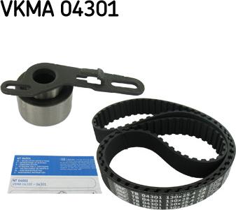 SKF VKMA 04301 - Комплект ангренажен ремък vvparts.bg