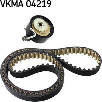 SKF VKMA 04219 - Комплект ангренажен ремък vvparts.bg