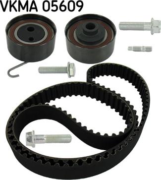 SKF VKMA 05609 - Комплект ангренажен ремък vvparts.bg