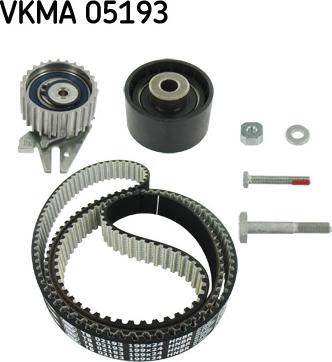 SKF VKMA 05193 - Комплект ангренажен ремък vvparts.bg