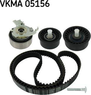 SKF VKMA 05156 - Комплект ангренажен ремък vvparts.bg