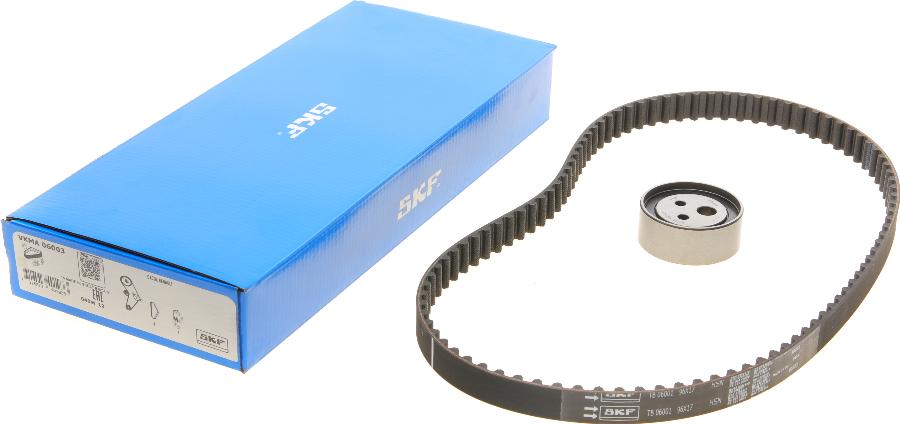 SKF VKMA 06003 - Комплект ангренажен ремък vvparts.bg