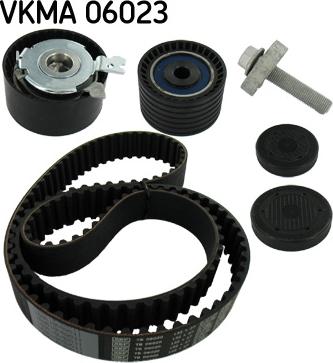 SKF VKMA 06023 - Комплект ангренажен ремък vvparts.bg