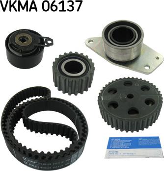 SKF VKMA 06137 - Комплект ангренажен ремък vvparts.bg