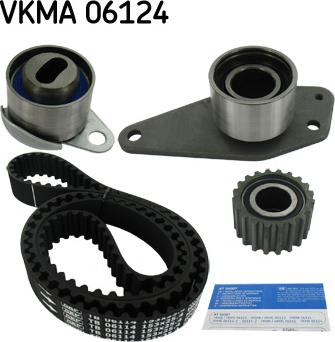 SKF VKMA 06124 - Комплект ангренажен ремък vvparts.bg