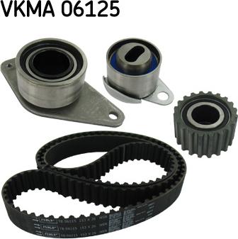 SKF VKMA 06125 - Комплект ангренажен ремък vvparts.bg