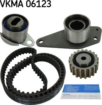 SKF VKMA 06123 - Комплект ангренажен ремък vvparts.bg