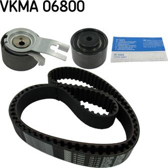 SKF VKMA 06800 - Комплект ангренажен ремък vvparts.bg