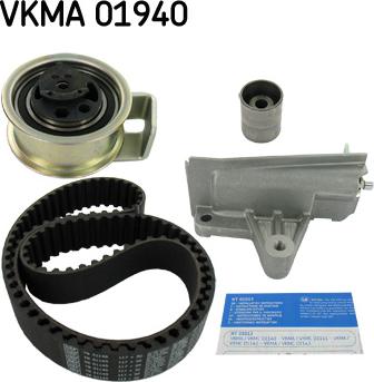 SKF VKMA 01940 - Комплект ангренажен ремък vvparts.bg