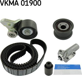 SKF VKMA 01900 - Комплект ангренажен ремък vvparts.bg