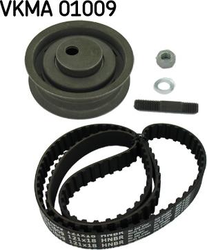 SKF VKMA 01009 - Комплект ангренажен ремък vvparts.bg