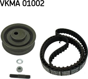 SKF VKMA 01002 - Комплект ангренажен ремък vvparts.bg