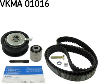 SKF VKMA 01016 - Комплект ангренажен ремък vvparts.bg