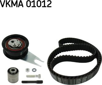 SKF VKMA 01012 - Комплект ангренажен ремък vvparts.bg