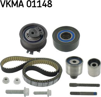 SKF VKMA 01148 - Комплект ангренажен ремък vvparts.bg