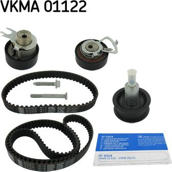 SKF VKMA 01122 - Комплект ангренажен ремък vvparts.bg