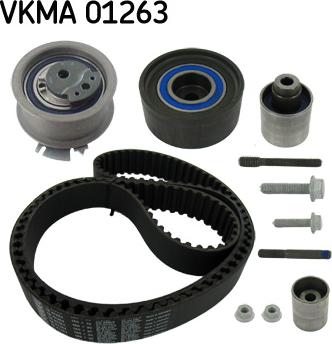 SKF VKMA 01263 - Комплект ангренажен ремък vvparts.bg