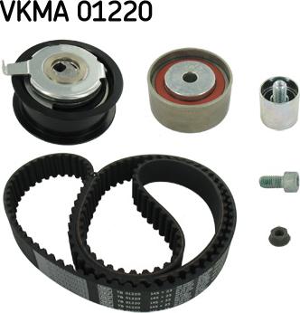 SKF VKMA 01220 - Комплект ангренажен ремък vvparts.bg
