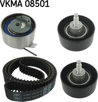 SKF VKMA 08501 - Комплект ангренажен ремък vvparts.bg