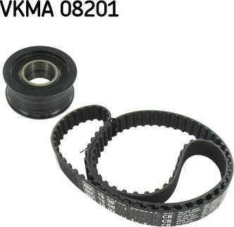 SKF VKMA 08201 - Комплект ангренажен ремък vvparts.bg