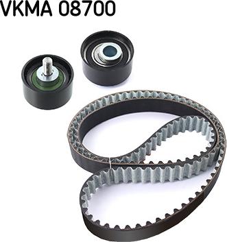 SKF VKMA 08700 - Комплект ангренажен ремък vvparts.bg