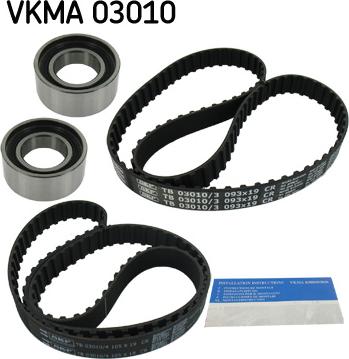 SKF VKMA 03010 - Комплект ангренажен ремък vvparts.bg