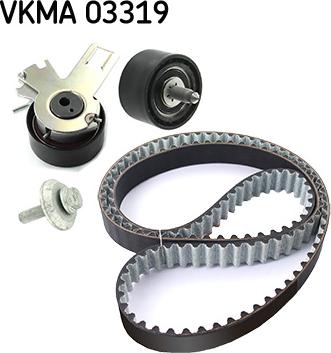 SKF VKMA 03319 - Комплект ангренажен ремък vvparts.bg