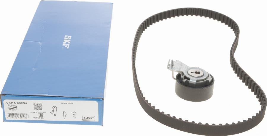 SKF VKMA 03254 - Комплект ангренажен ремък vvparts.bg