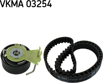 SKF VKMA 03254 - Комплект ангренажен ремък vvparts.bg