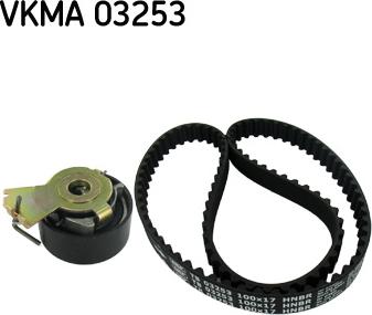 SKF VKMA 03253 - Комплект ангренажен ремък vvparts.bg