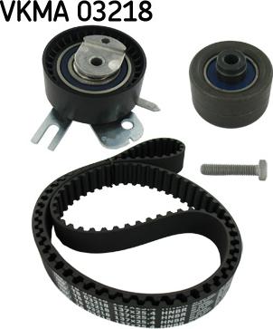 SKF VKMA 03218 - Комплект ангренажен ремък vvparts.bg