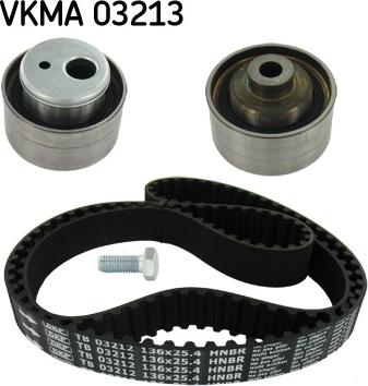 SKF VKMA 03213 - Комплект ангренажен ремък vvparts.bg