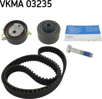SKF VKMA 03235 - Комплект ангренажен ремък vvparts.bg