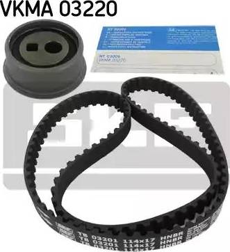 SKF VKMA 03220 - Комплект ангренажен ремък vvparts.bg