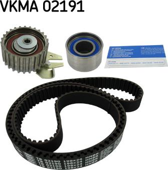 SKF VKMA 02191 - Комплект ангренажен ремък vvparts.bg