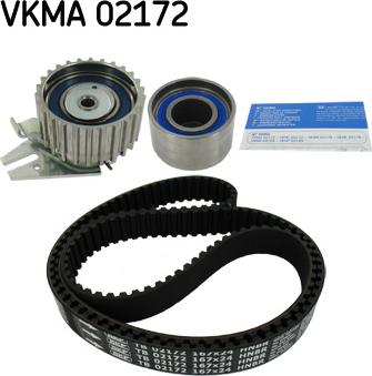 SKF VKMA 02172 - Комплект ангренажен ремък vvparts.bg