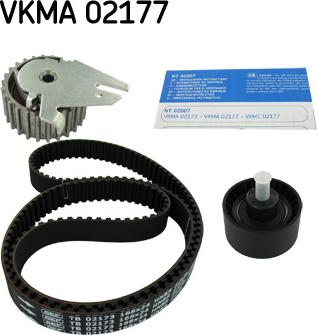 SKF VKMA 02177 - Комплект ангренажен ремък vvparts.bg