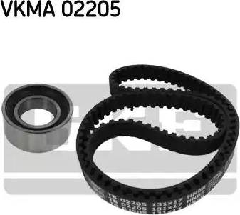 SKF VKMA 02205 - Комплект ангренажен ремък vvparts.bg