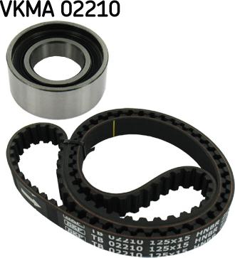 SKF VKMA 02210 - Комплект ангренажен ремък vvparts.bg
