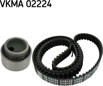SKF VKMA 02224 - Комплект ангренажен ремък vvparts.bg