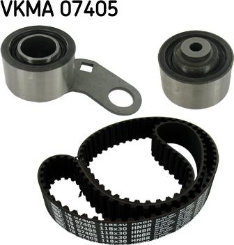 SKF VKMA 07405 - Комплект ангренажен ремък vvparts.bg