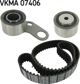 SKF VKMA 07406 - Комплект ангренажен ремък vvparts.bg