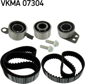 SKF VKMA 07304 - Комплект ангренажен ремък vvparts.bg