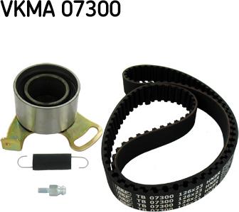 SKF VKMA 07300 - Комплект ангренажен ремък vvparts.bg